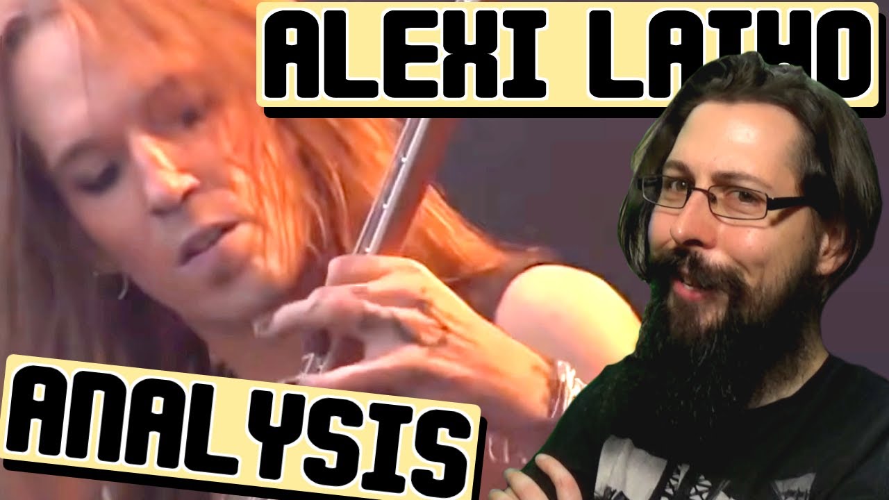 Alexi Laiho Solo Reaction, Analysis, Licks & Technique Lesson