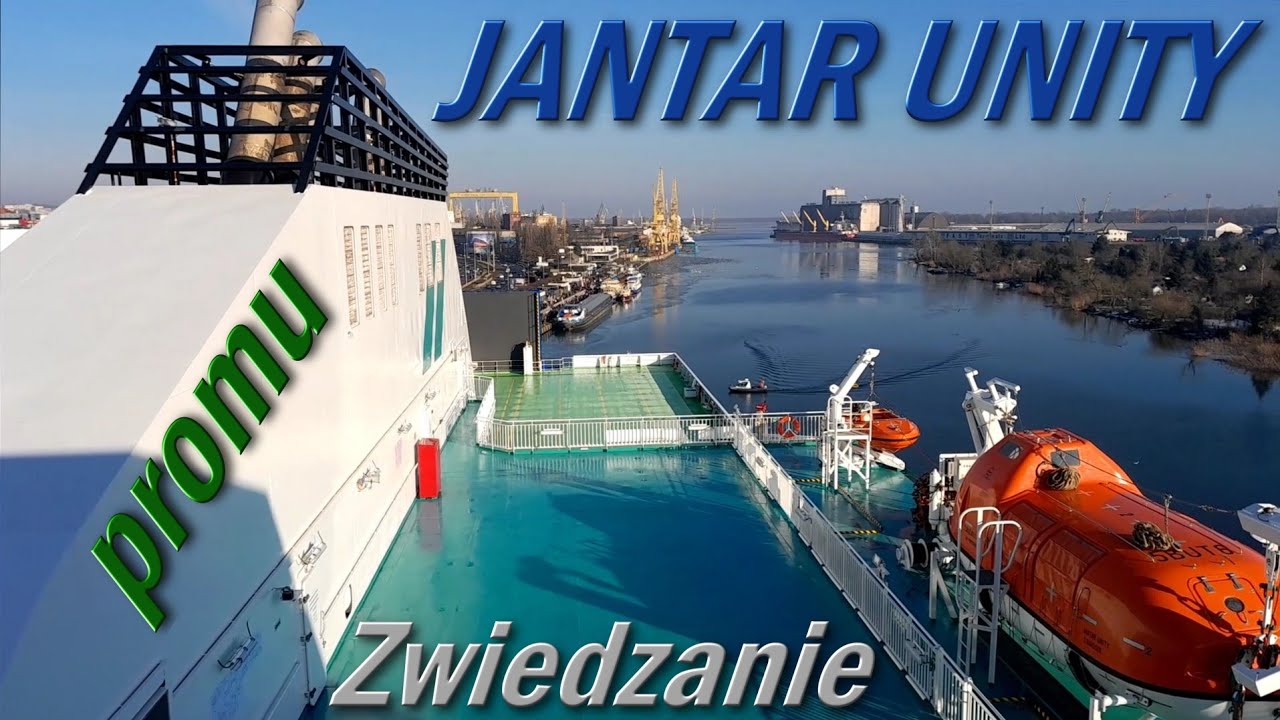 Zobacz jak wygląda w środku prom JANTAR UNITY | Ferries Channel 