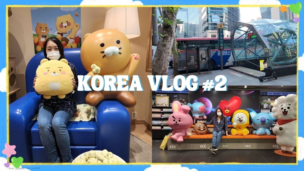| Korea Vlog 02 | 미국에서 강남 구경온 나야 나! Going to COEX and Gangnam!