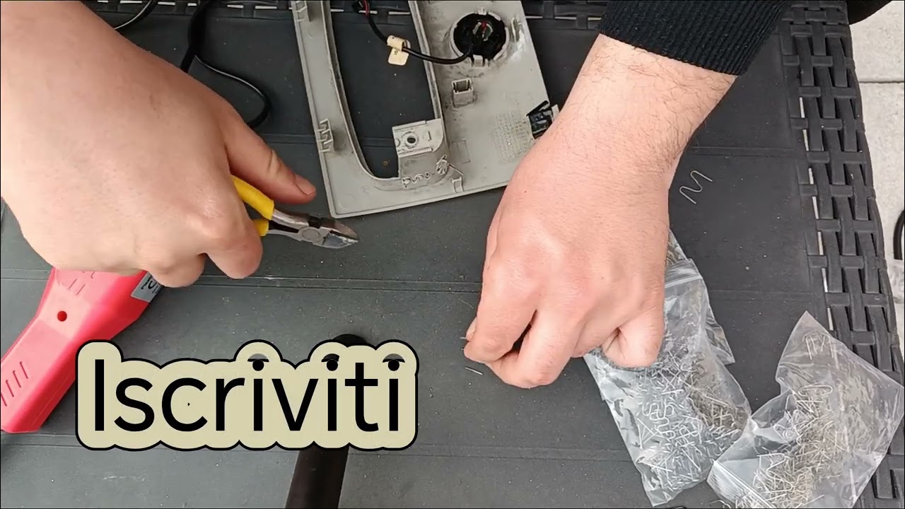 Riparazione Plastica / Kit riparazione per plastica / Riparare facile / Riparazione fai da te 