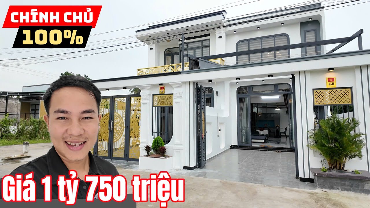 Tây Ninh [ĐÃ BÁN] Nhà lầu xây mới 3PN đẹp như Villa giá dưới 2 tỷ Shr ở p.Hòa Thành gần chợ Long Hải