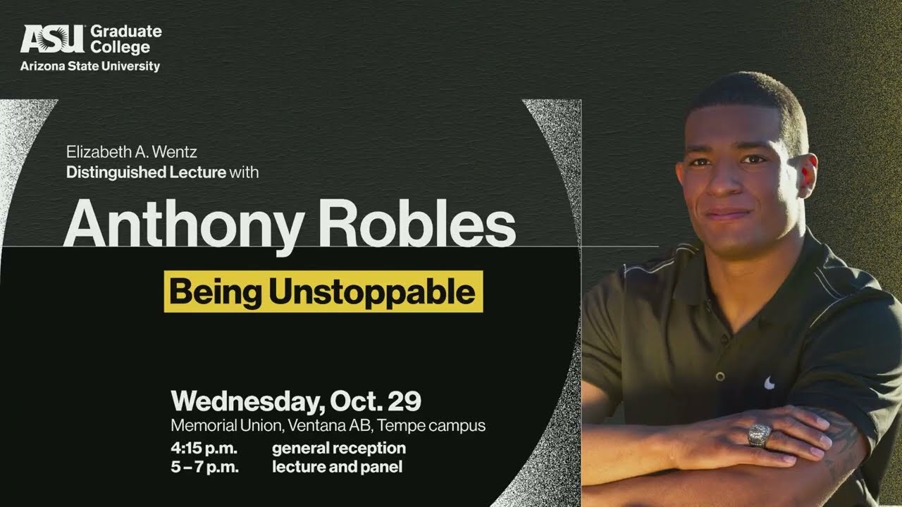 Graduate College Distinguished Lecture with Anthony Robles - Panel Discussion