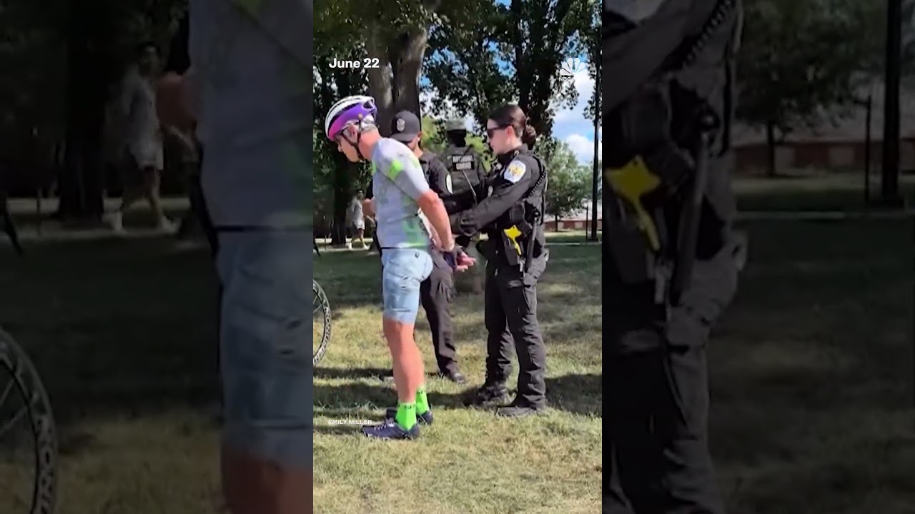 Officials say at least five people have been arrested and accused of tampering with Reflecting Pool