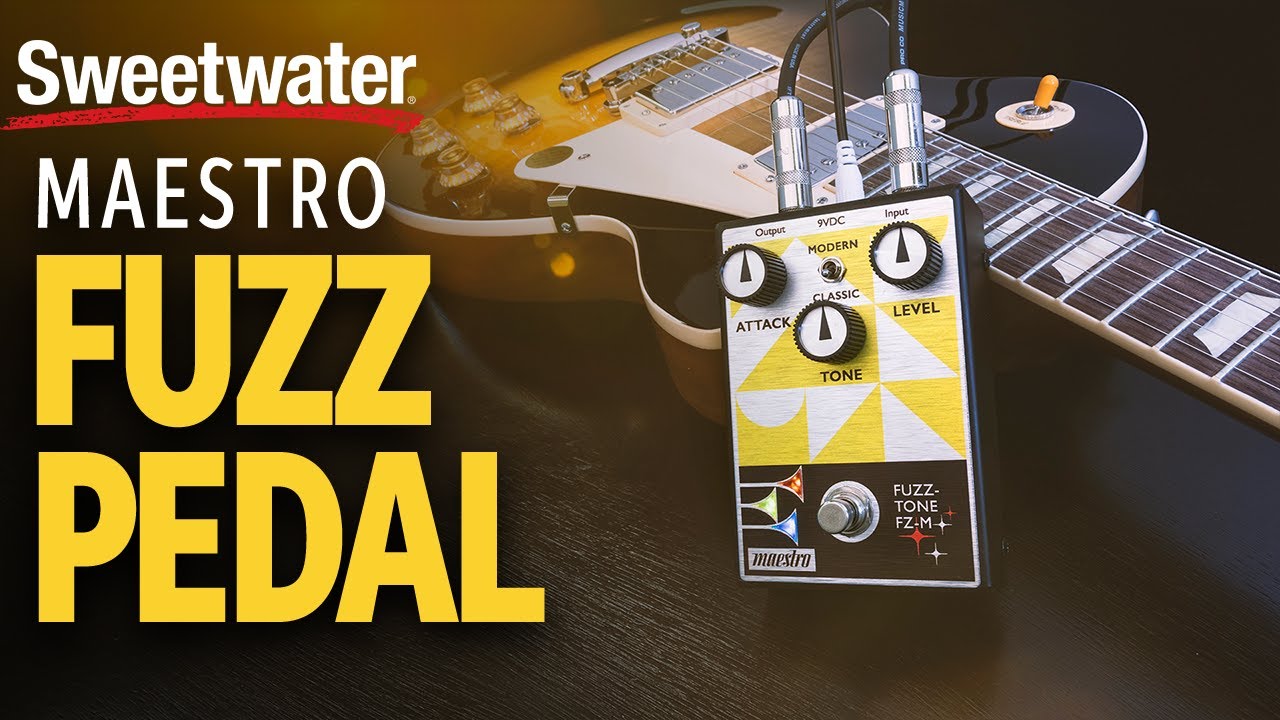 Maestro Fuzz-Tone FZ-M Pedal Demo