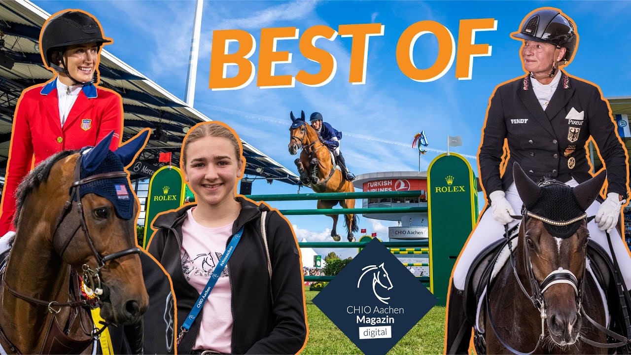 BEST OF! 🤩 So habt Ihr den CHIO Aachen 2021 noch nicht gesehen! 🤩 | Hinter den Kulissen & Highlights