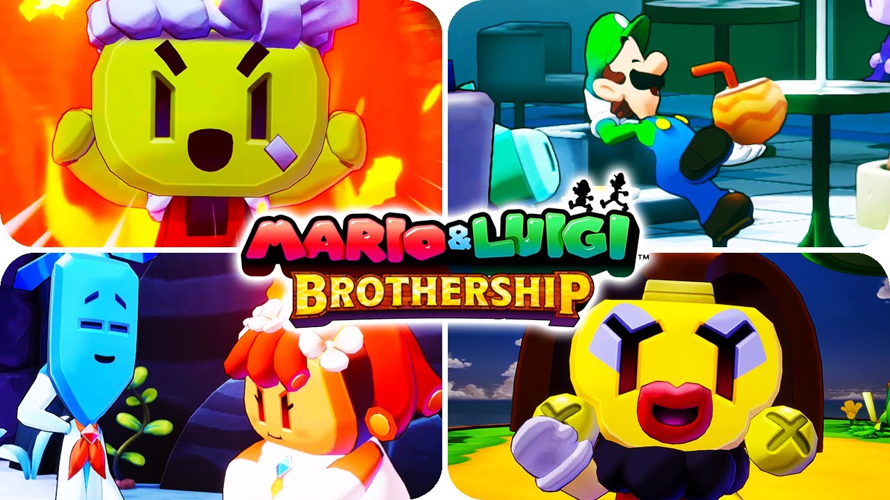 Mario & Luigi: Brothership - All ·What if· Scenario (HQ)
