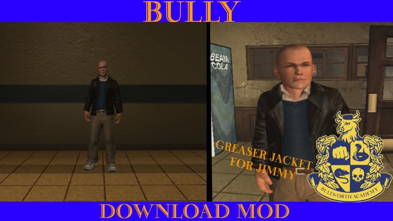 BULLY SE: Greaser Jacket for Jimmy Mod (Official + Download)