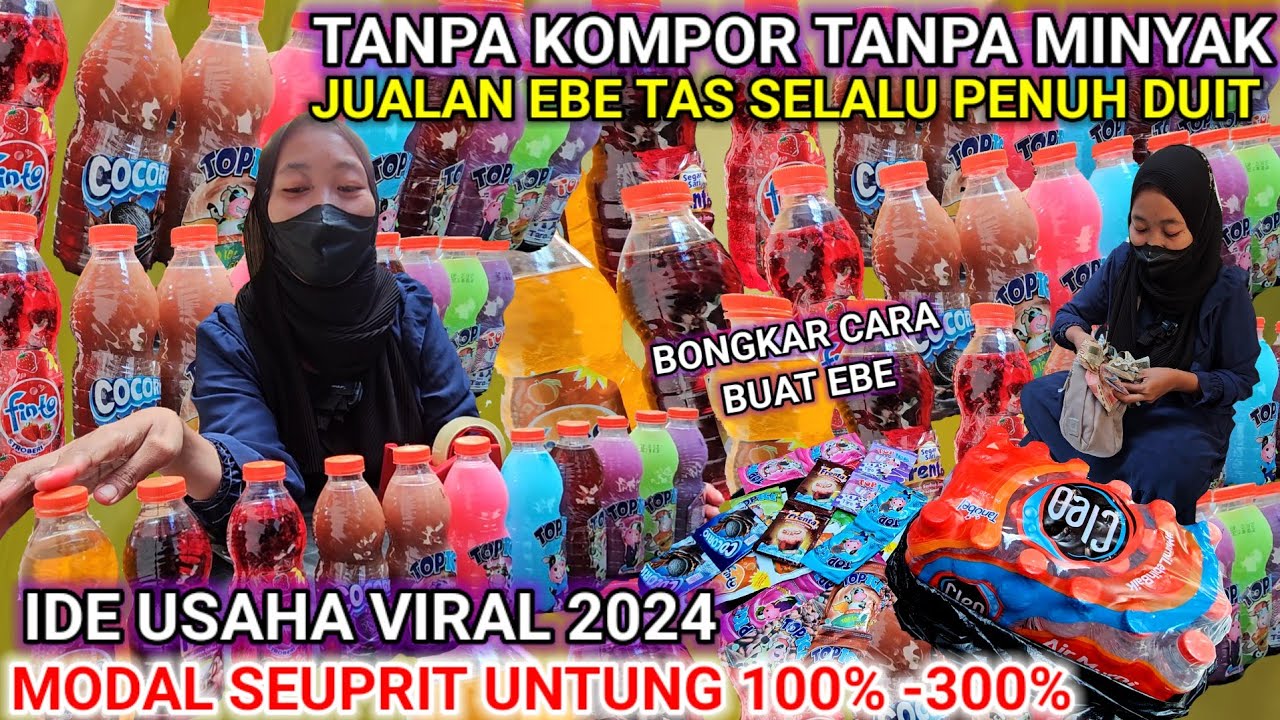 EBE IDE USAHA MODAL SEUPRIT UNTUNG  100 -200 % | DTAIL BONGKAR RESEP DARI NOL YG BELI PADA KETAGIHAN