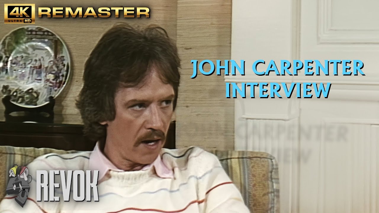 JOHN CARPENTER INTERVIEW ON THE THING (1982) | Rare Interview Footage | 4K Remaster