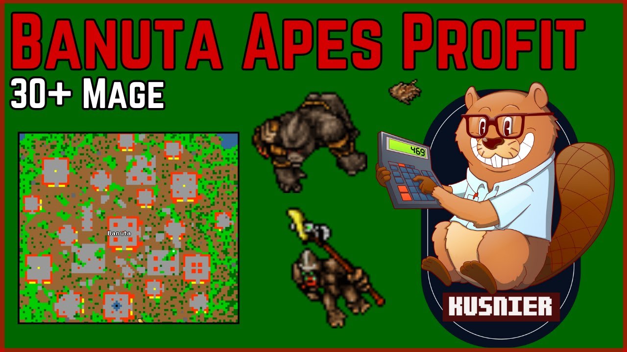 Banuta Apes | 30+ Sorcerer/Druid | Tibia