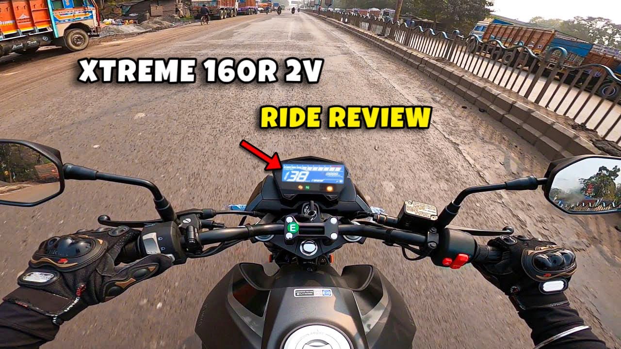2025 Hero Xtreme 160R 2V New Model RIDE REVIEW - On Road Price Brake Test 😱 | xtreme160r