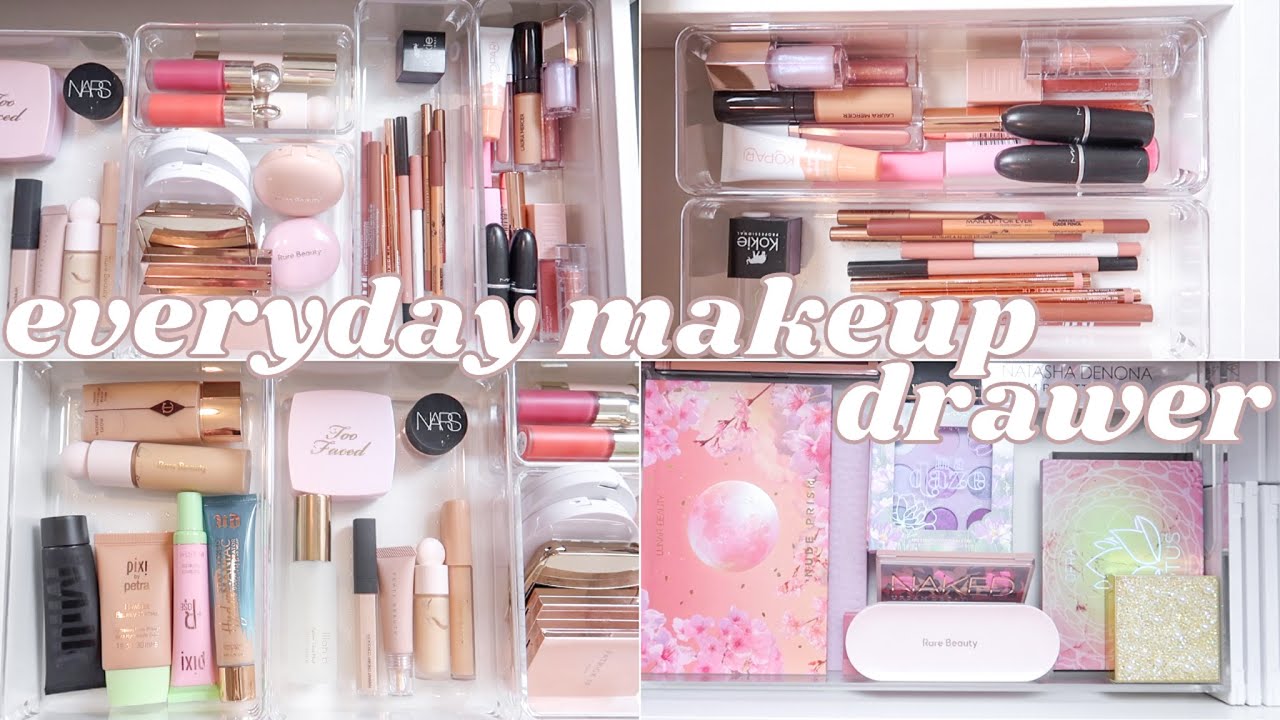 my everyday makeup drawer makeover! - *shop my stash* | Paige Koren