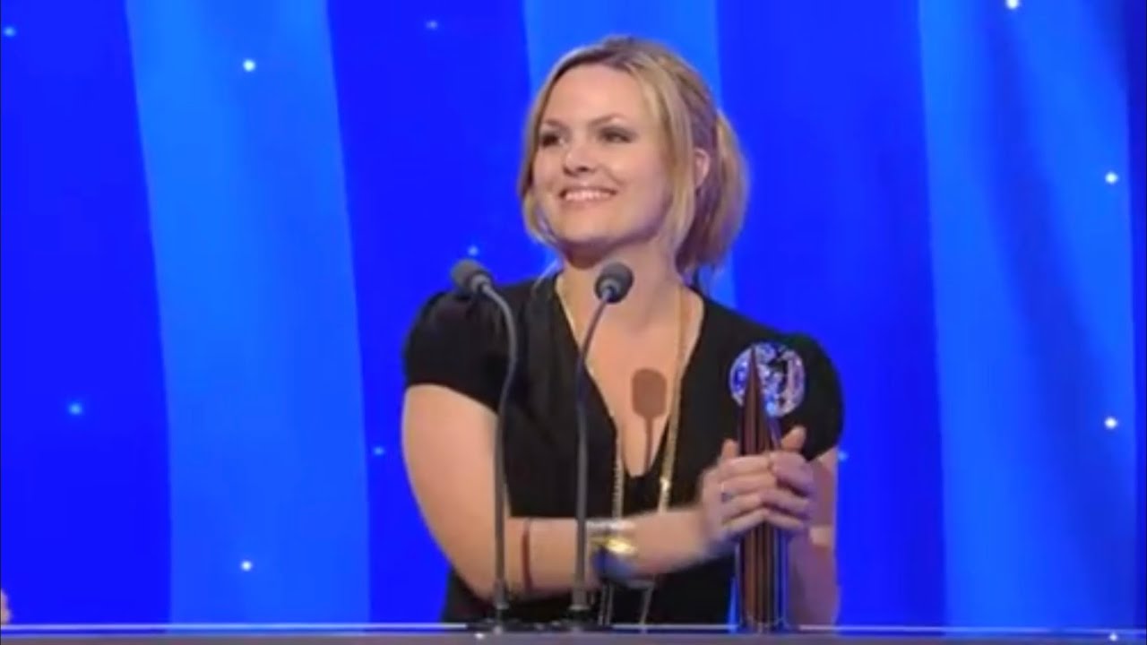 The British Soap Awards 2008: Jo Joyner Wins Best Dramatic Performance Award