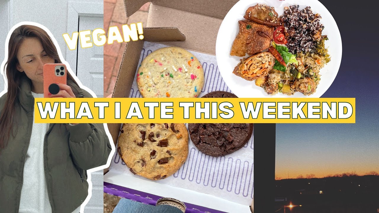 What I Ate This Weekend 😋 Home Cooked Meals and Vegan Food in DC!