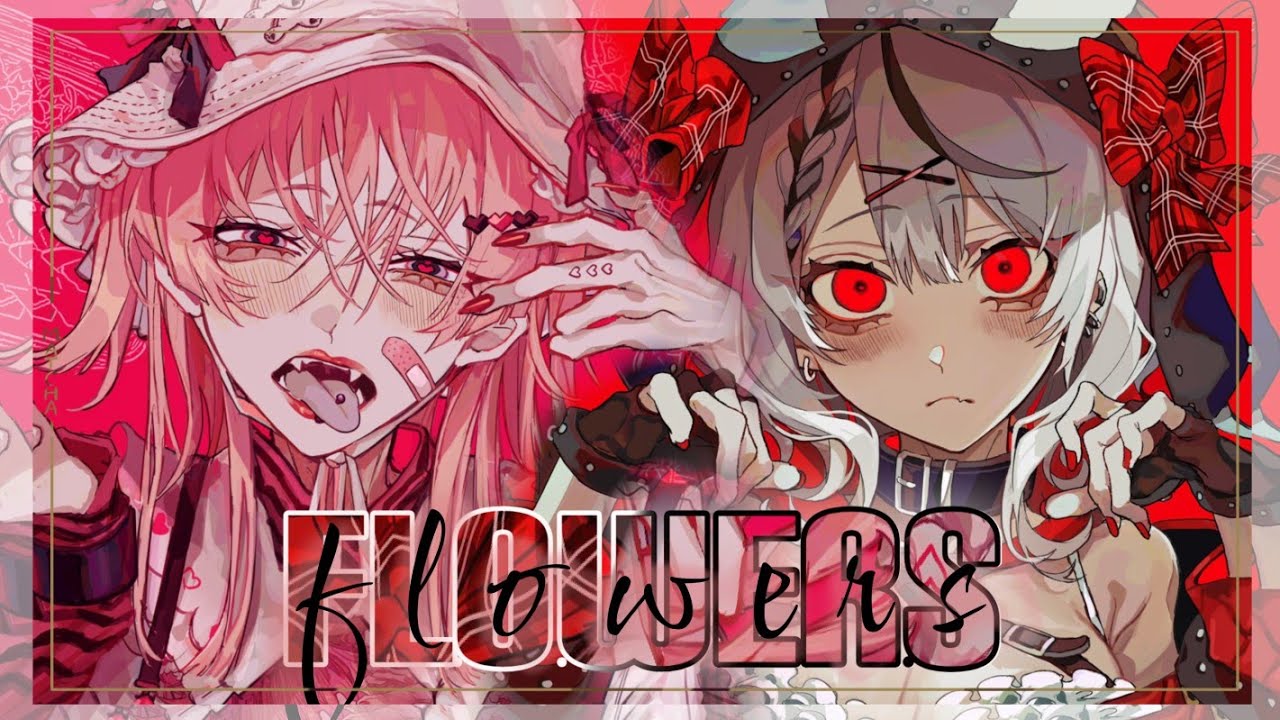 Flowers - Switching Vocals / Mashup ( Jisoo & Miley Cyrus) • Lyrics