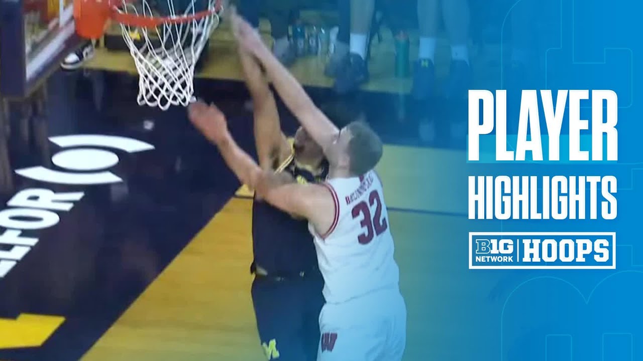 Elliot Cadeau 19 PTS 3 REB 3 AST vs. Wisconsin | Michigan Basketball | 01/10/2026