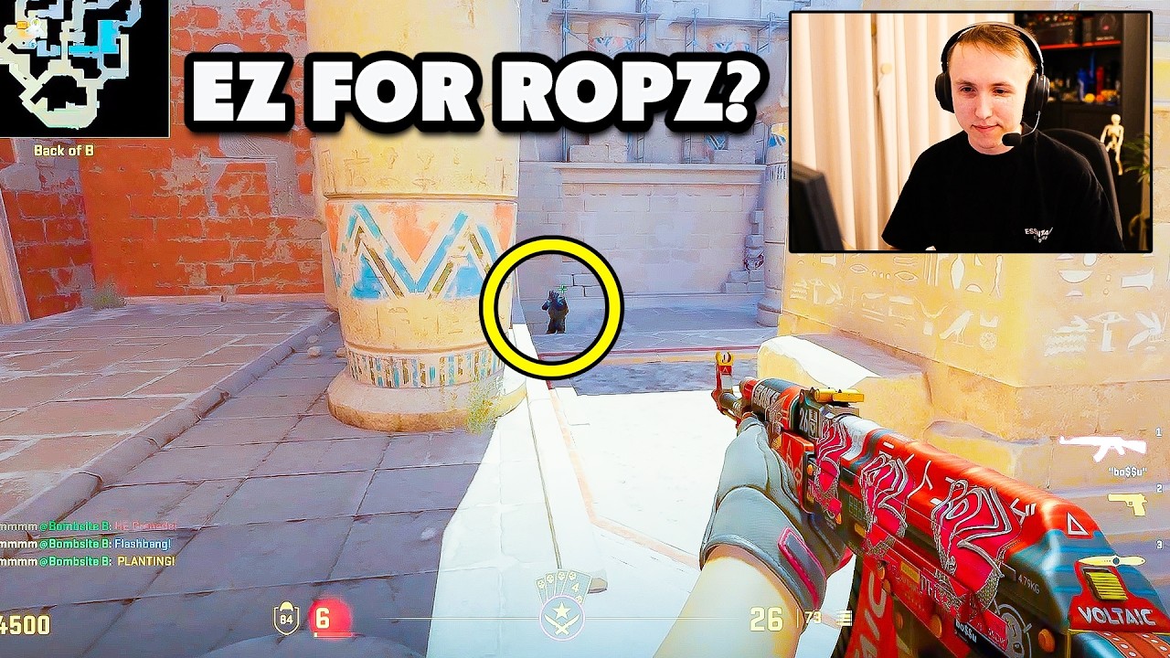 ropz доминирует благодаря своей потрясающей меткости. donk делает эйс - CS2
