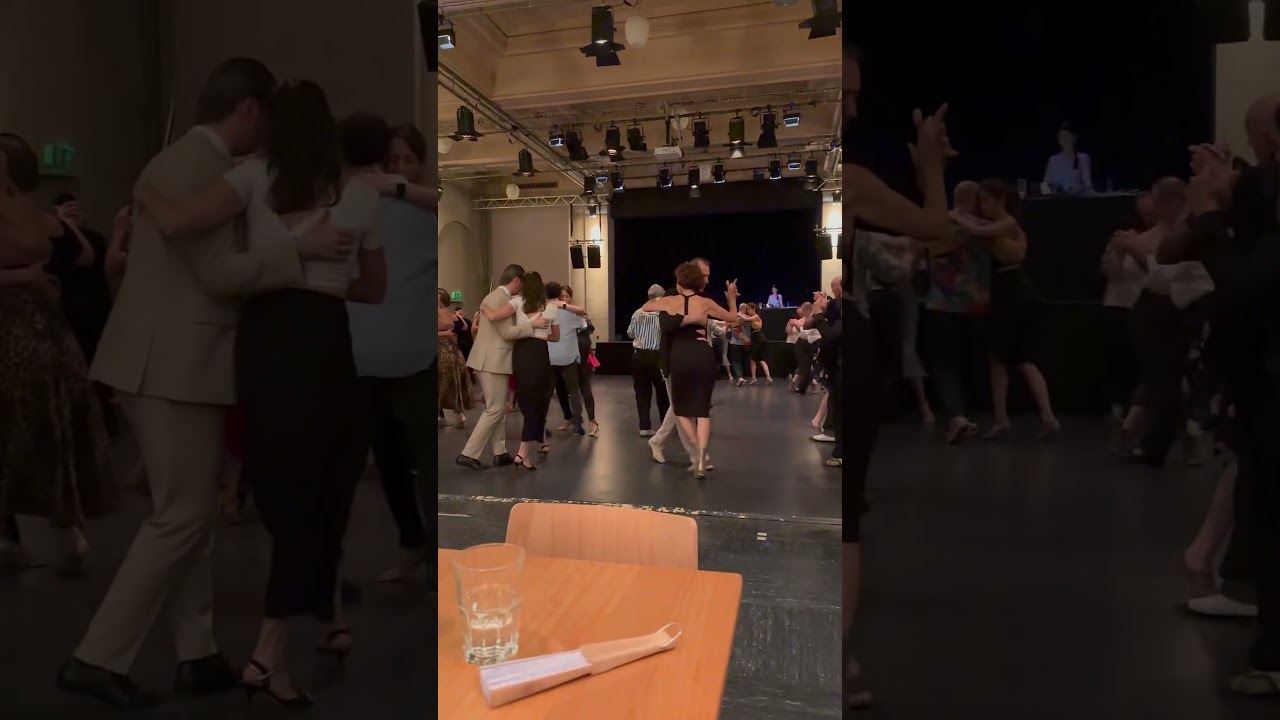 Zurich Tango Marathon 2025 (sat night milonga dancing) front view - Switzerland