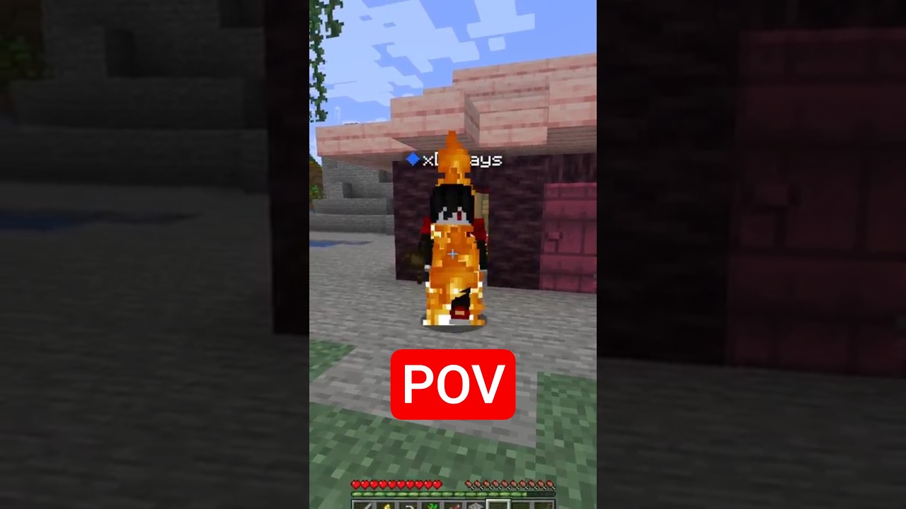 POV: That one FRIEND who doesn't LISTEN!... #minecraft #maikeagle #pov #friends