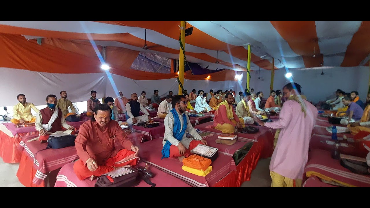 श्री कच्छी आश्रम हरिद्वार में वालराम चालीस. valram chalisha path...