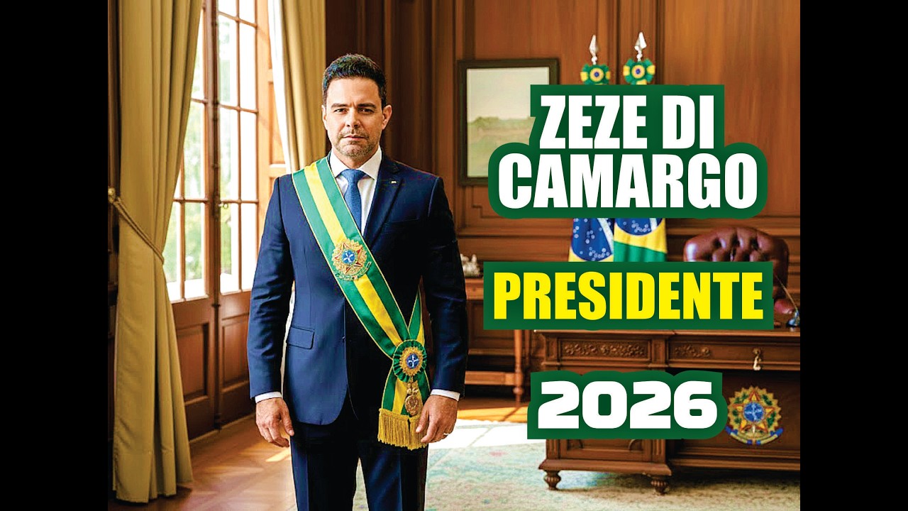 ZEZÉ DI CAMARGO PRESIDENTE DO BRASIL