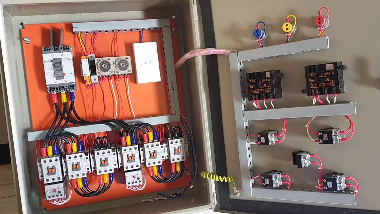 Chia Sẽ Cách Đấu Tủ Điện Công Nghiệp Cho Anh Em Điện Khi Mới Lắp Tủ