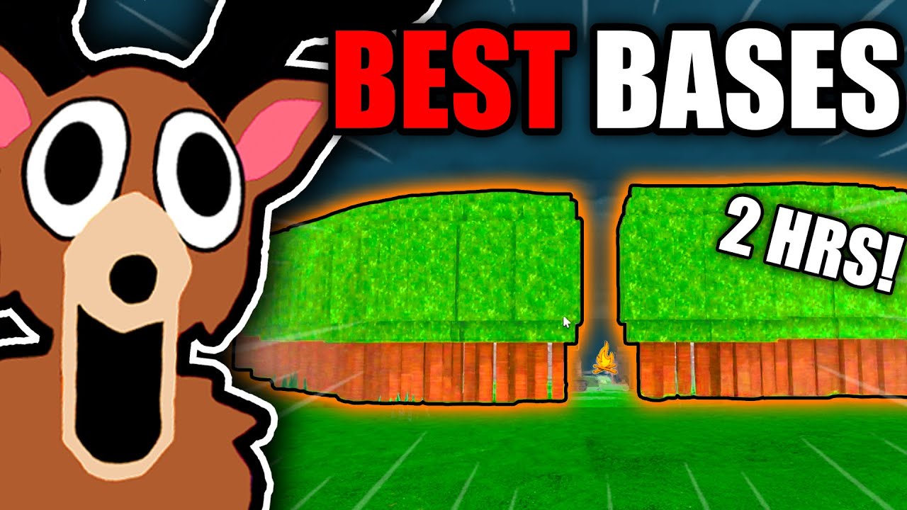 the BEST BASES I've Built in 99 nights in the Forest!