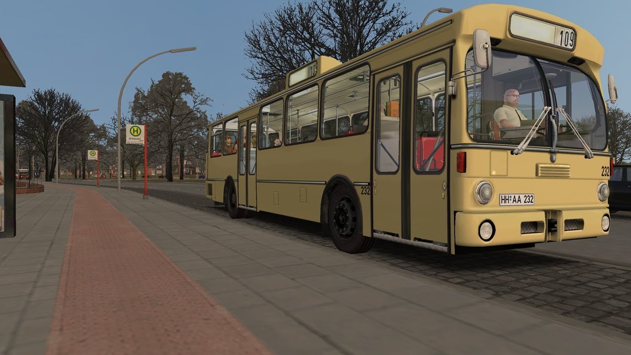 OMSI 2 - Hamburg - Ligne 109 - Mercedes-Benz O305 Standard 1977