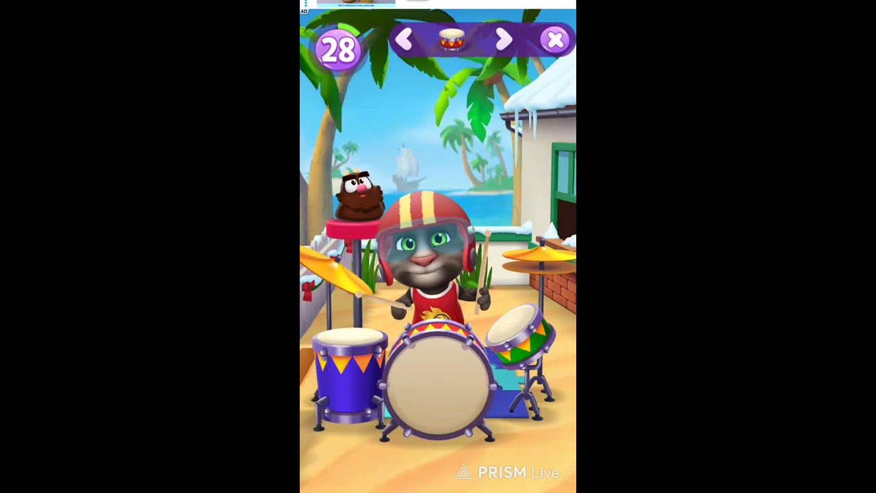 MY Talking Tom 🤣 #shorts #live #trending #viraltom #funnycat #satisfying #mytalkingtom2 #tom #game