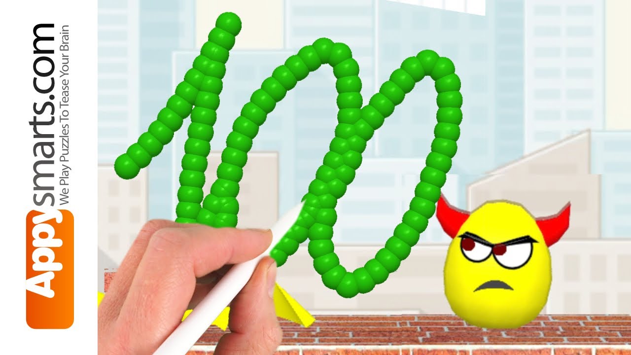 Draw Numbers To Smash Eggs: Logic Puzzle - The Original Review and Gameplay by Appysmarts
