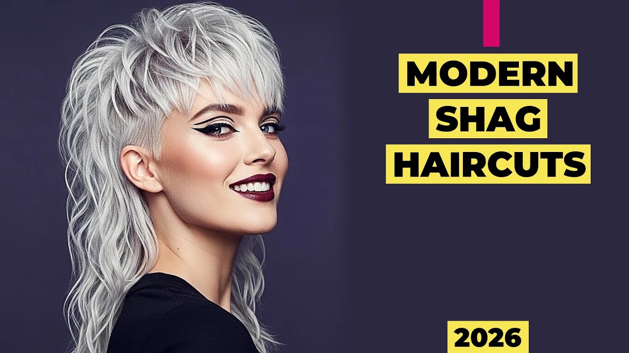 10 Modern Shag Haircuts That Are Taking Over 2026