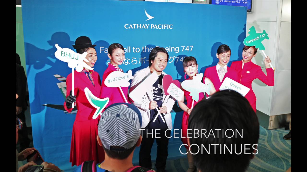 Cathay Pacific Farewell 747 Flights: Hong Kong - Haneda - Hong Kong