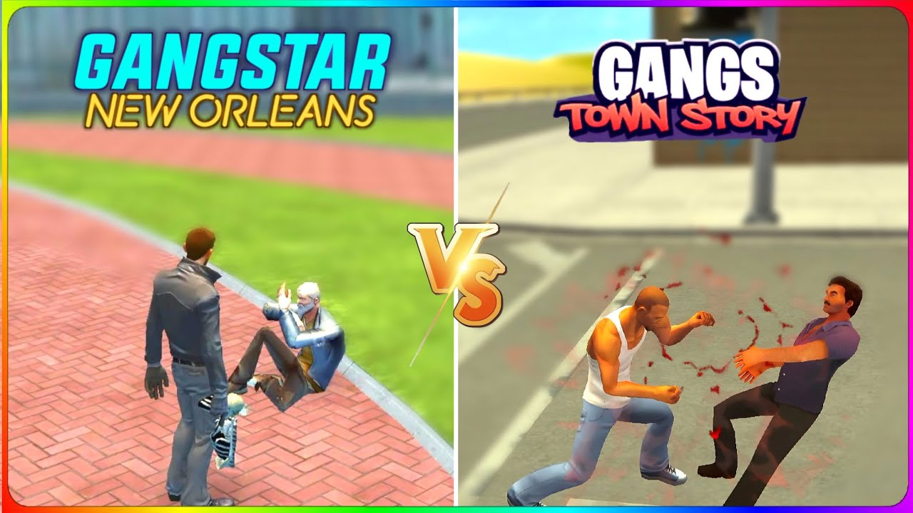 Gangstar New Orleans Vs Gangs Town Story: NPC Comparison