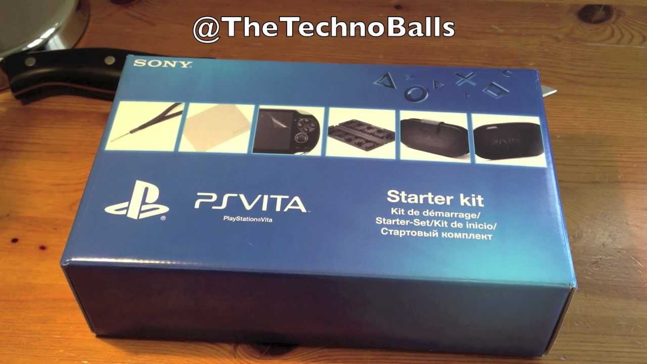PS Vita Starter Kit Unboxing
