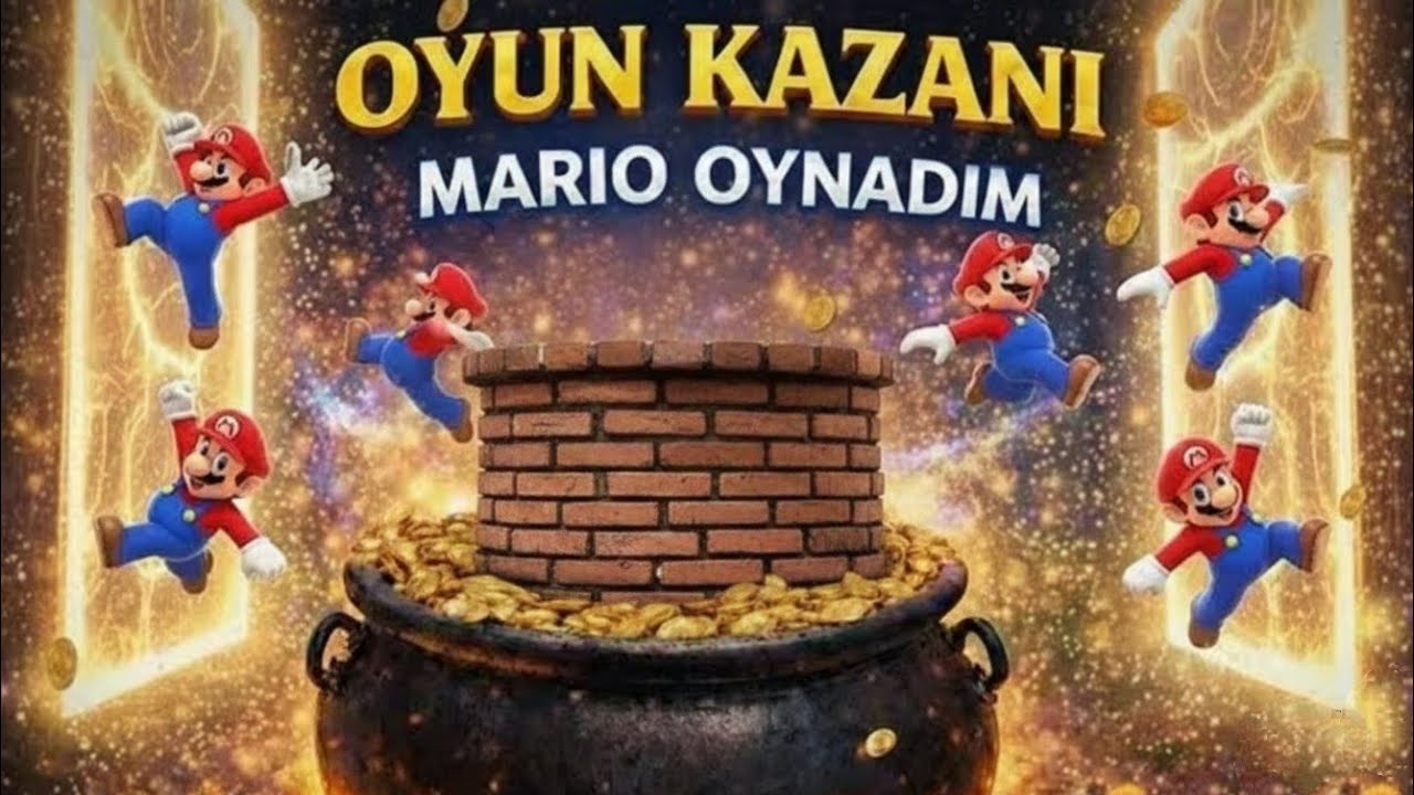 MARİO OYNADIM 🧱  🐢 OYUN KAZANI⚗️