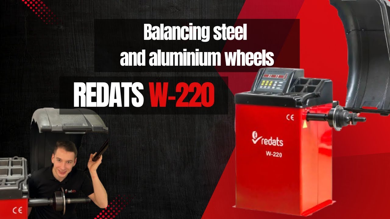 🔧 Balancing Steel and Alloy Wheels – REDATS W-220 | How to Properly Balance Wheels?