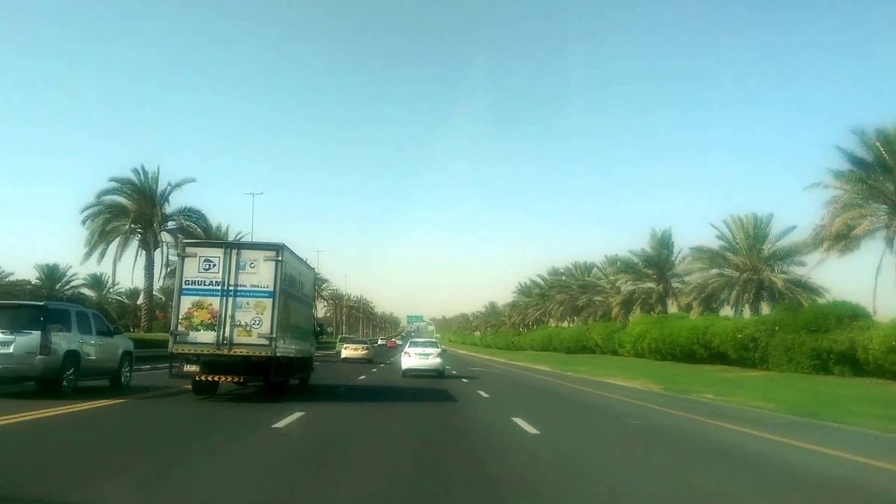 Dubai - Morning Video - Dubai Airport to Dragon Mart -- May 2016
