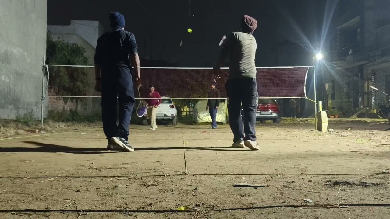 (Smooth Rally) Set-1 Aakash/Taji Vs. Onkar/Krish. Aakash/Taji Wins Score- 21/07 🥳🏸 