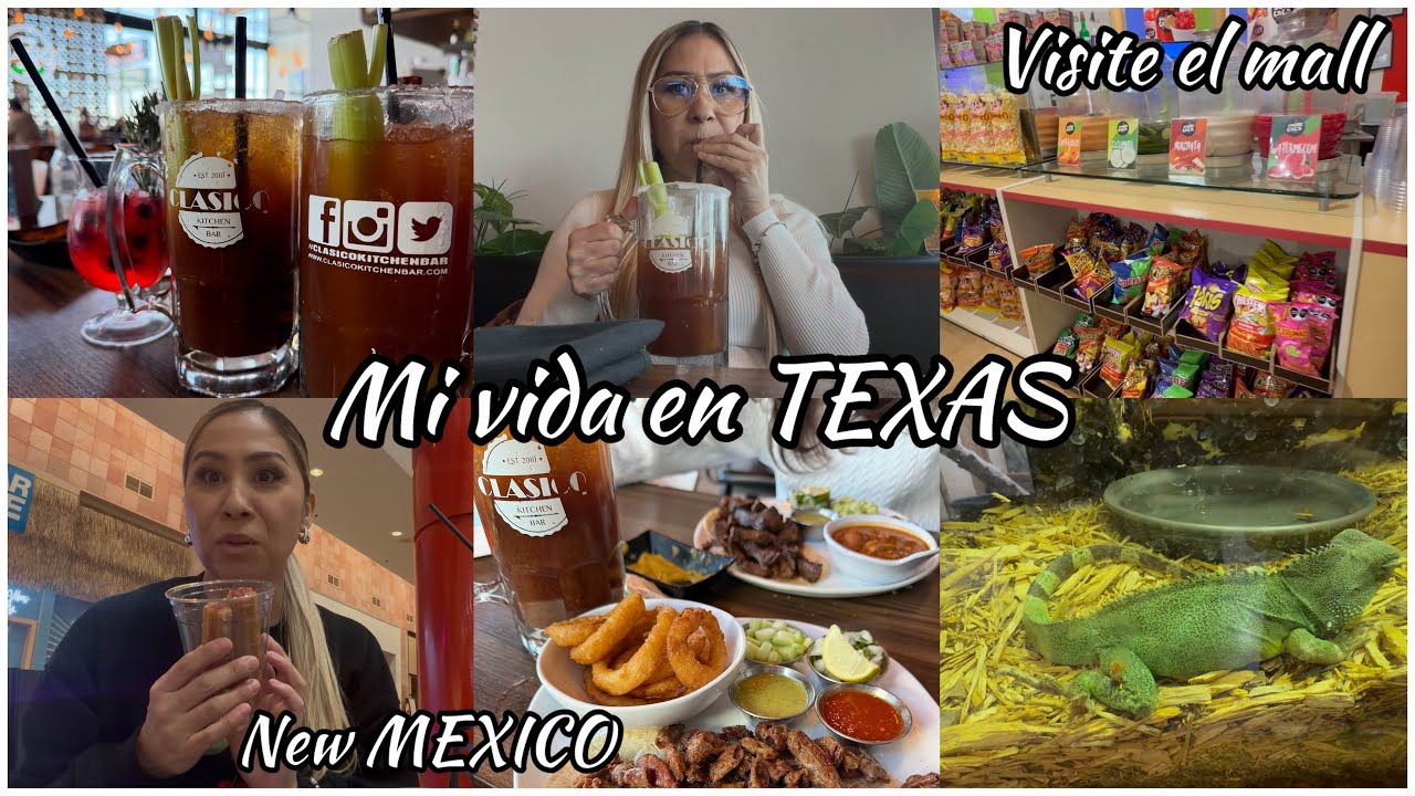 FUI a el MAll en New MEXICO*visite el ACUARIO🐢COMIDA+día RELAX 😎 #vlog 46