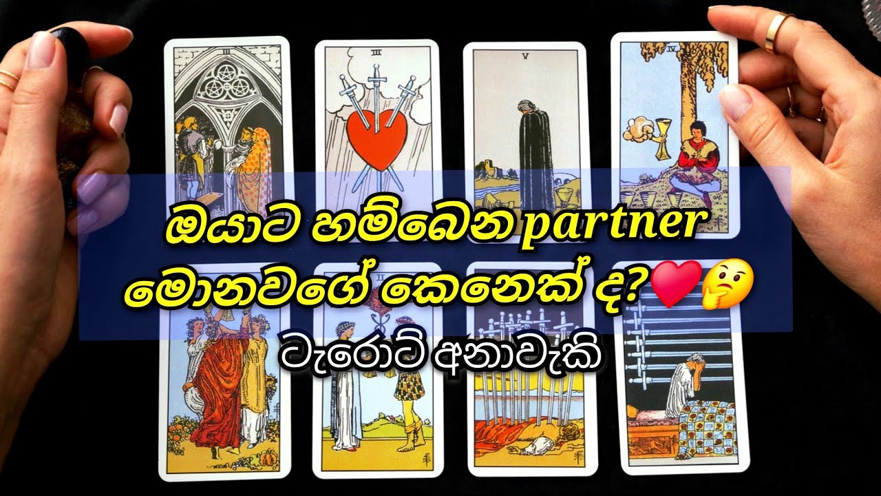 ඔයාට හම්බවෙන partner මොනවගේ කෙනෙක් ද? ♥️ love reading #tarotsinhala 