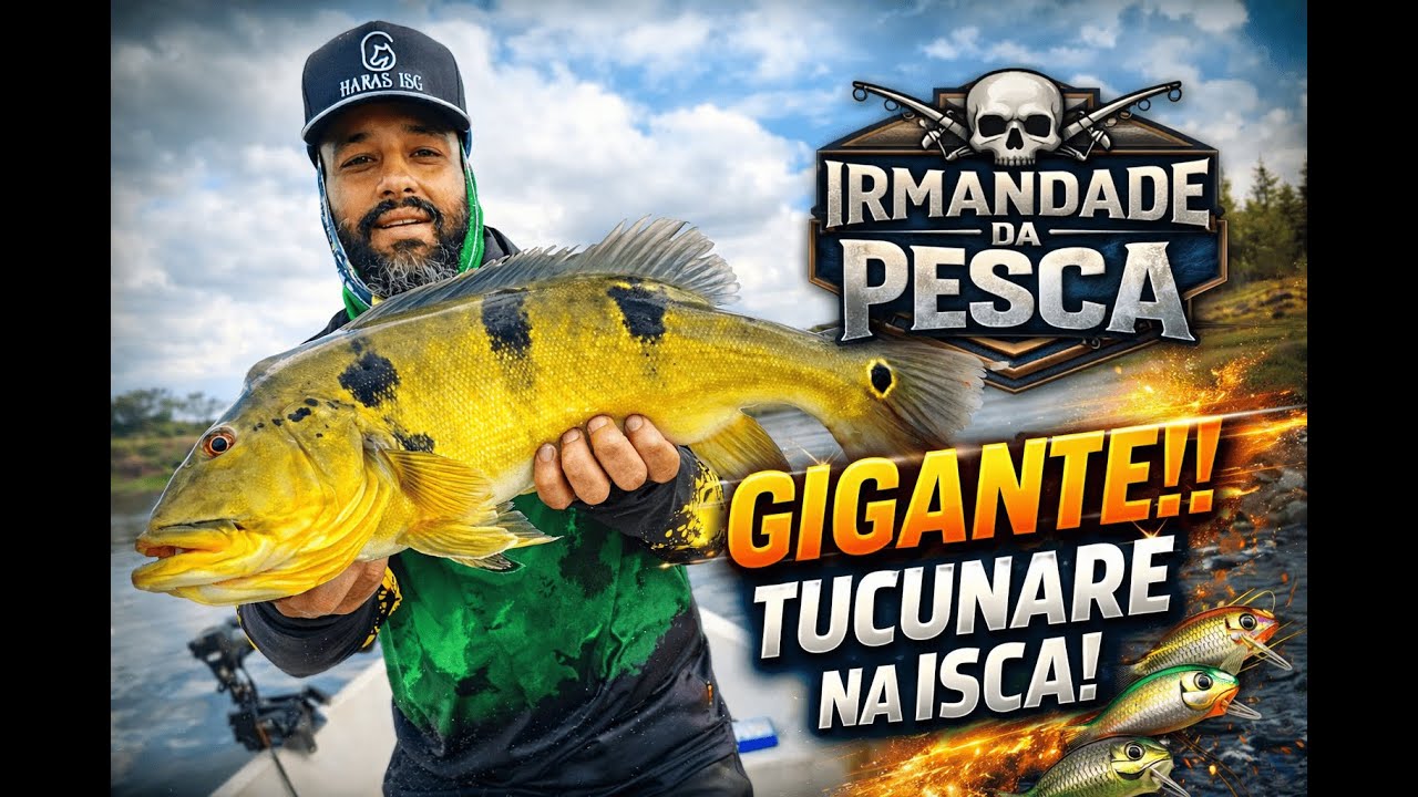 Primeira pescaria do Canal e Netão fisgou um 50 up !!!! #pescaria #tucunare #pescaesportiva