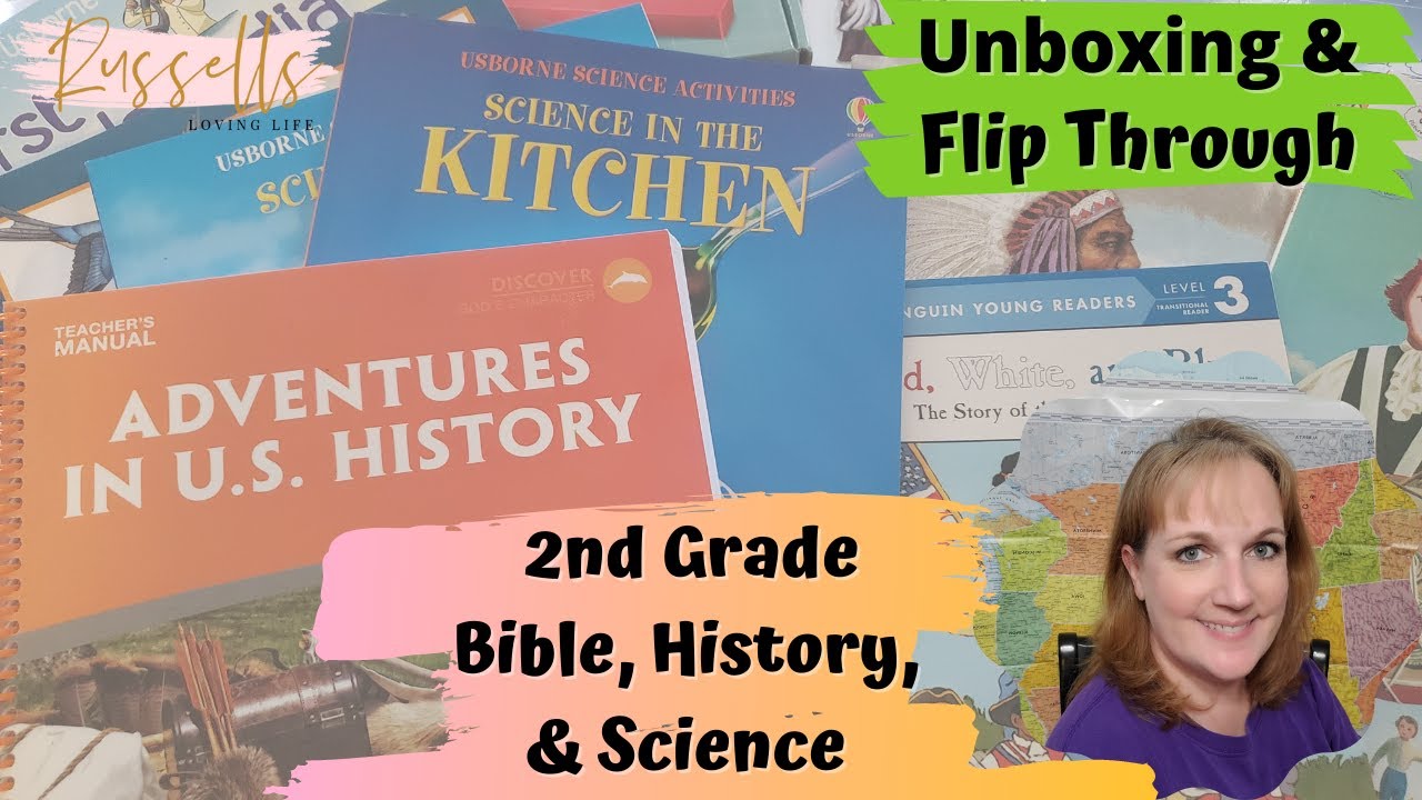 My Father's World Adventures in US History || 2nd Grade Curriculum || Bible || History || Science