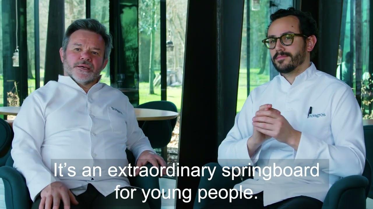 Michel and C&eacute;sar Troisgros - joint Honorary Presidents of Judges 2023