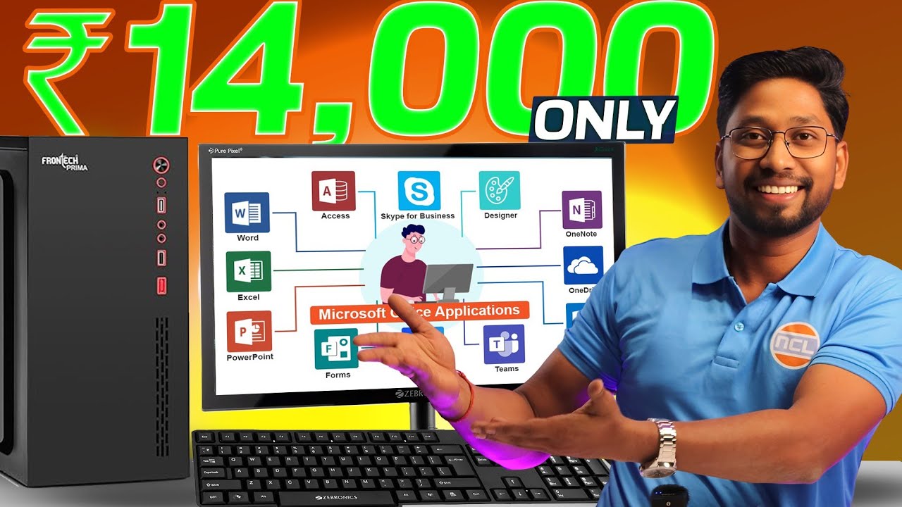 Best Budget Full Set PC Build in 2025 💻 | Perfect for Billing, Office Work & Small Business!