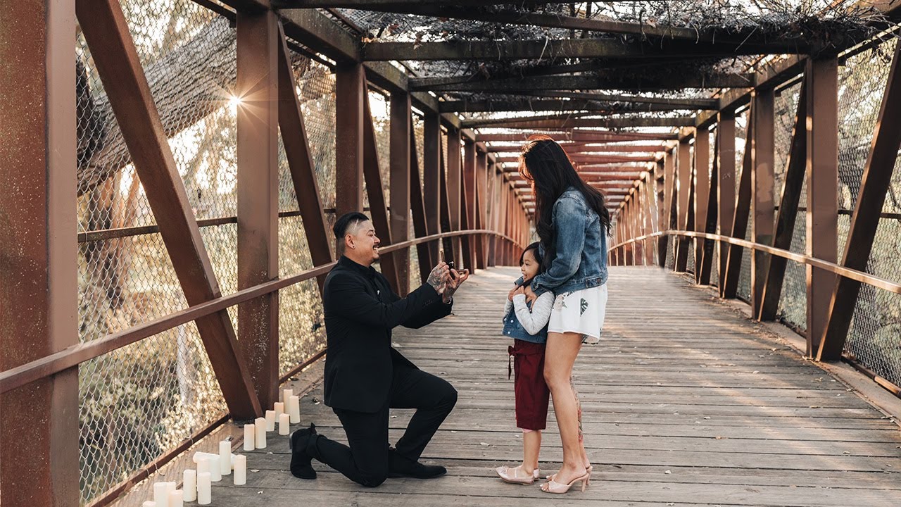 I finally popped the question!