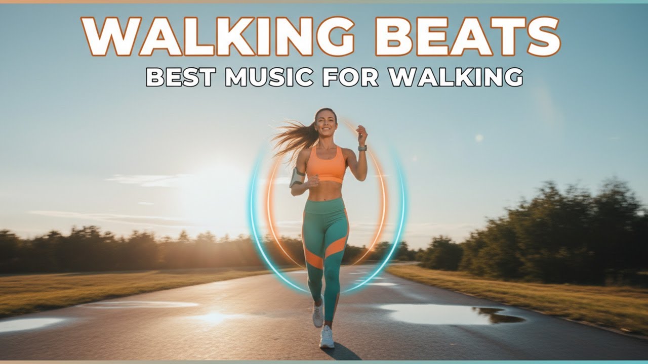 Walking Light – 30 Minute Gentle Music Mix for Easy Walking