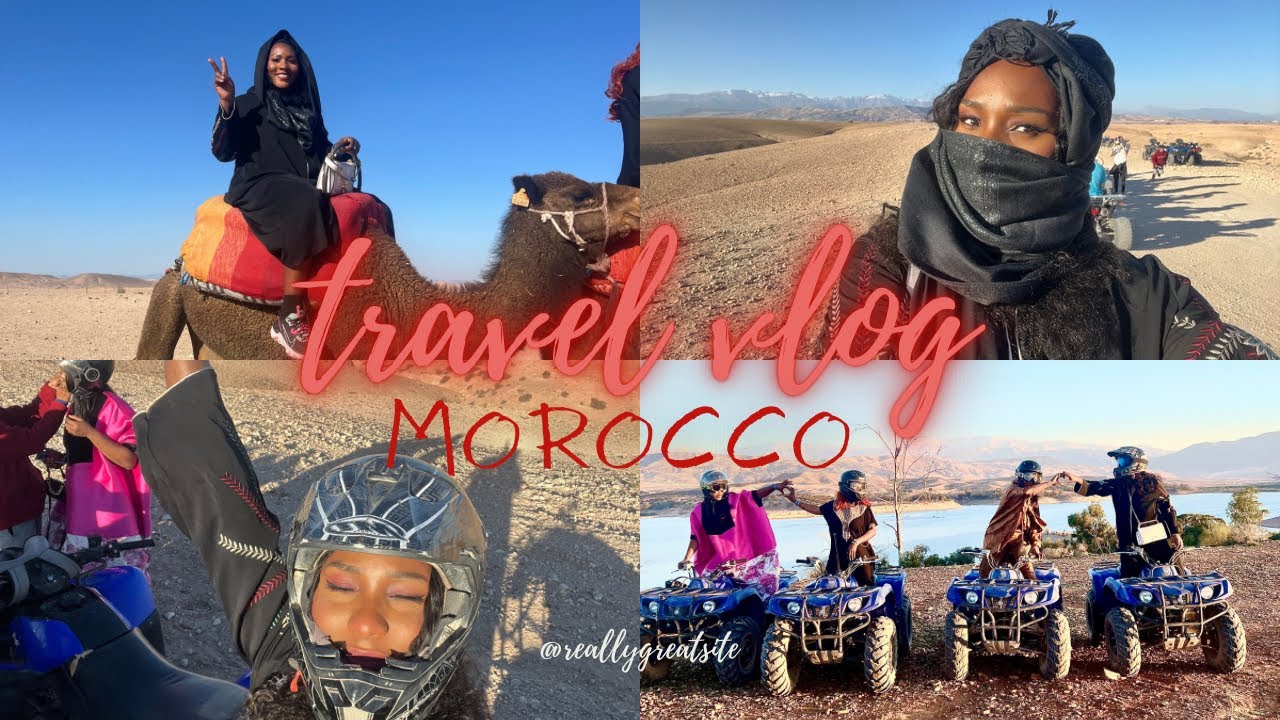 A Fun day in Morocco 🇲🇦|camel ride |quad biking|