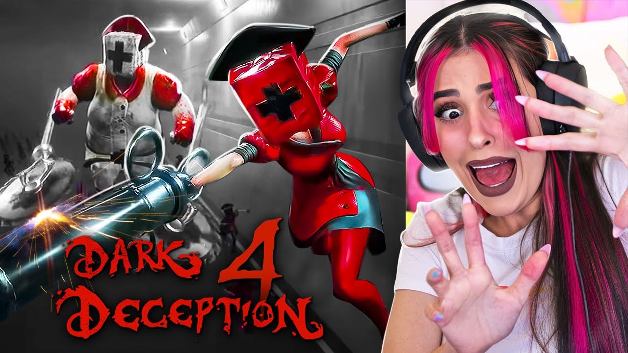 ESSE JOGO TÁ MUITO DIFÍCIL!! | DARK DECEPTION Capítulo 4 - PARTE 1