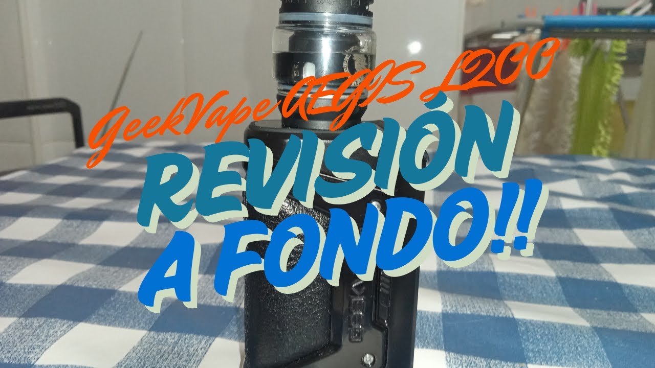 Vaper Geekvape Aegis L200 bien explicado