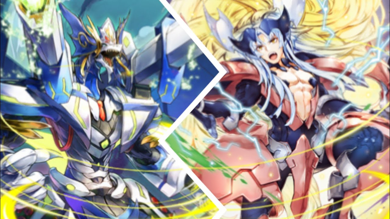 Blond Ezel Vs Tetra Drive Dragon Deck - Cardfight Vanguard Zero
